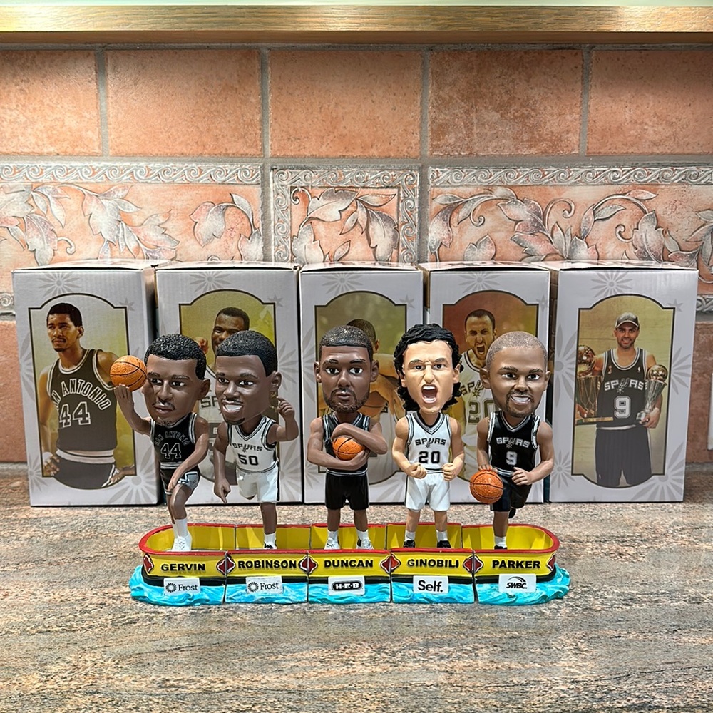 San Antonio Spurs 50th Anniversary Bobblehead Manu Ginobili only - Picture 5 of 6